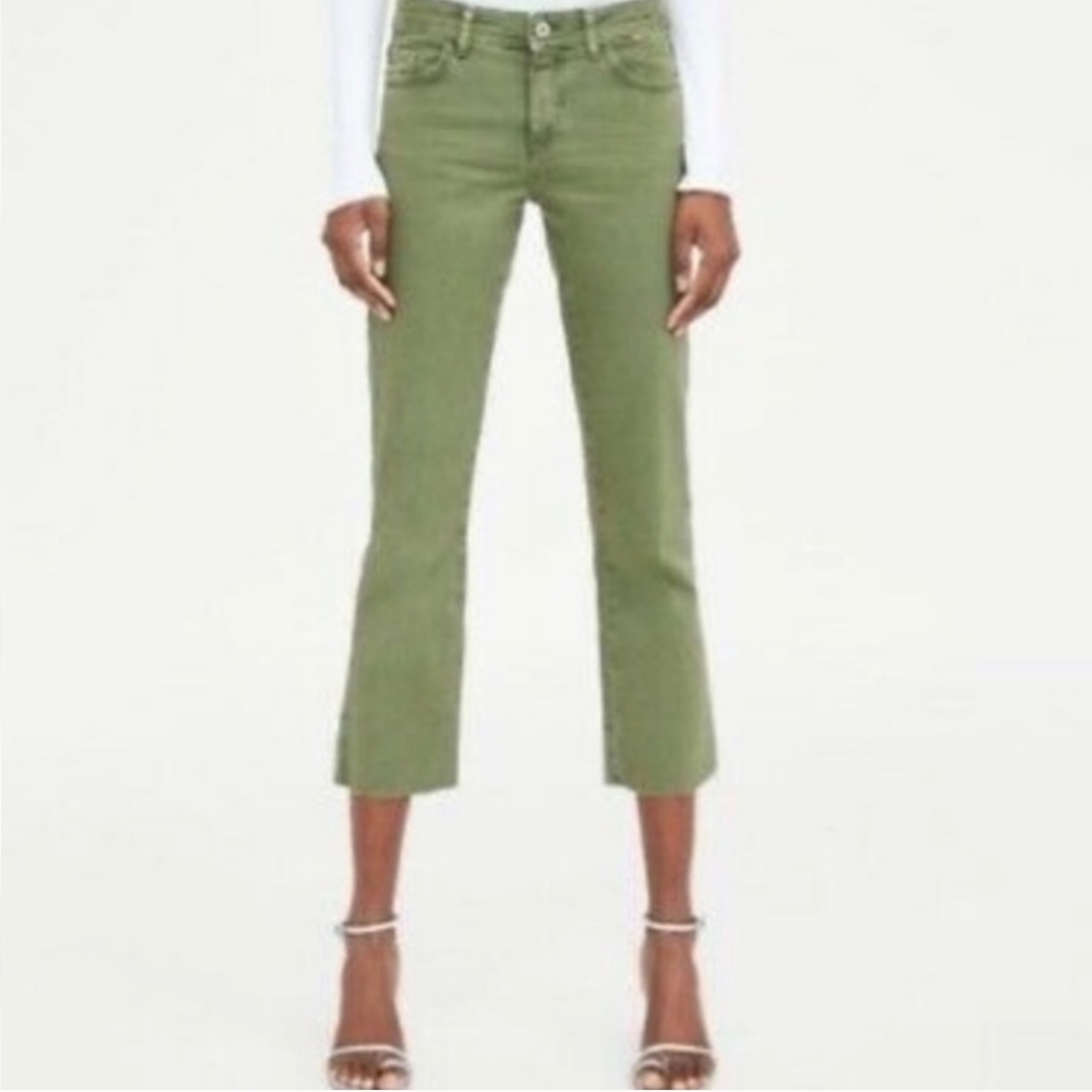 ZARA cropped jeans